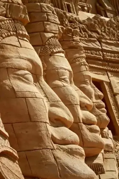 sand sand sculpture sandworld
