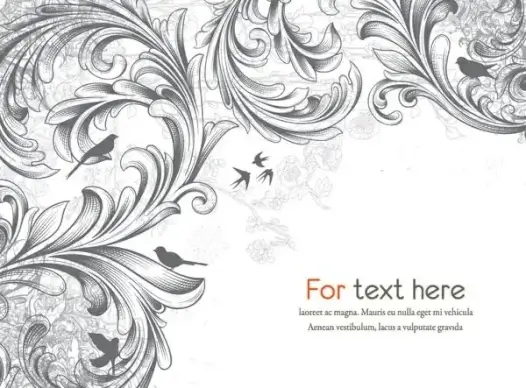 scene when europeanstyle lace border pattern vector 3