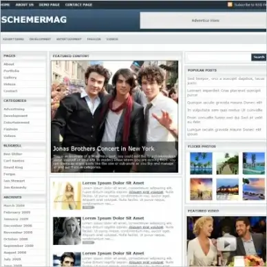 Schemer Mag Template