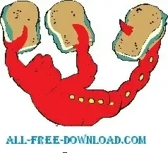 Scorpion Holding Sandwiches