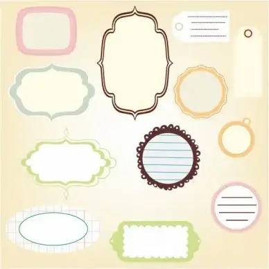 scrapbook labels