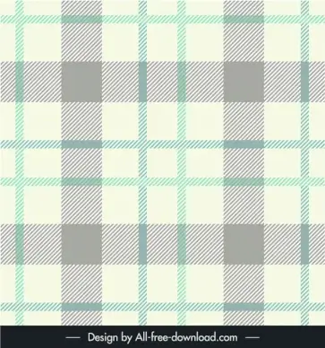 seamless checkered pattern template flat classic elegance 