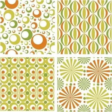 Seamless Retro Patterns