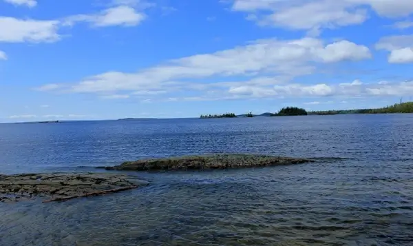 seascape of nipigon at lake nipigon ontario canada