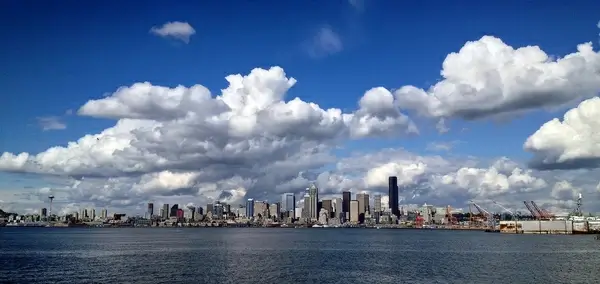 seattle panorama from jack block park june 16 2014