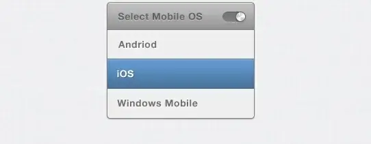 Selection Widget PSD