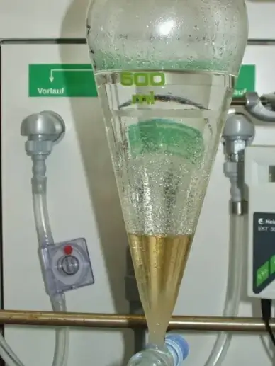 separating funnel extract extraction