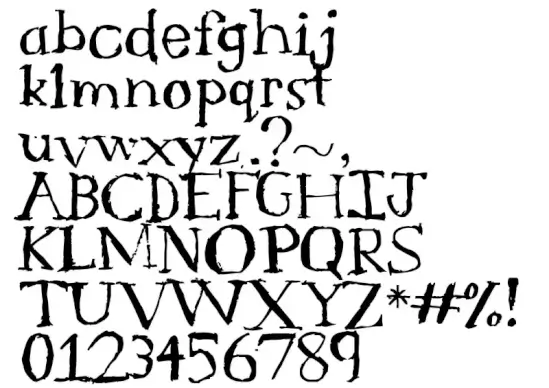 Serif Sketch