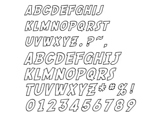 SF Comic Script