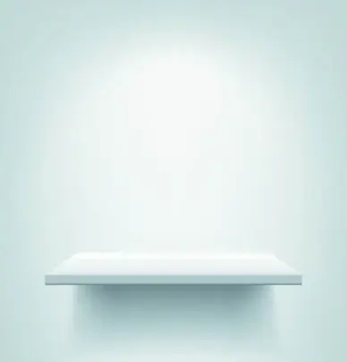 shiny shelves creative background vector art