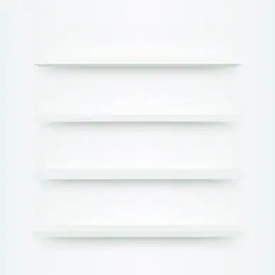 shiny shelves creative background vector art