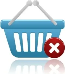 Shopping basket remove