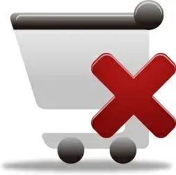 Shopping cart remove