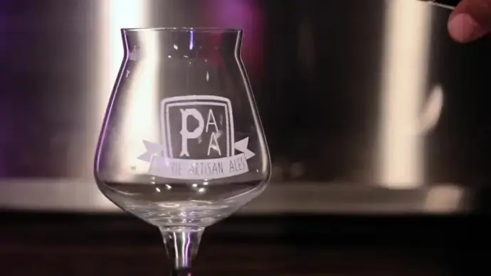 short clip of pouring coke into glass