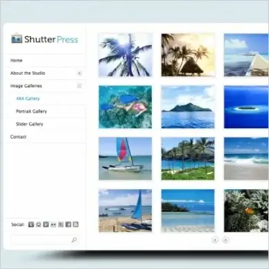 ShutterPress Template