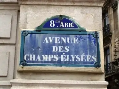 sign street paris