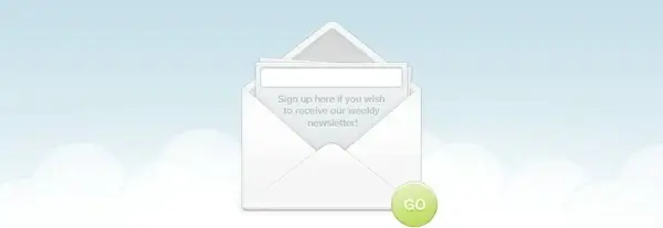 Sign Up Envelope