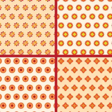 simple flower pattern