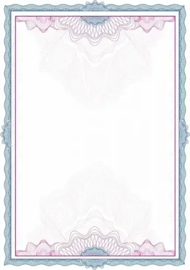 certificate border template colored classical seamless design
