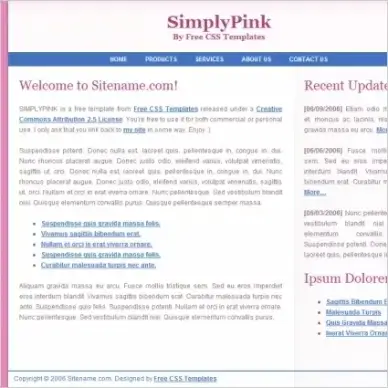 simply pink