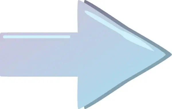 Single Forward Arrow Right clip art