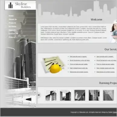 Skyline Builders Template