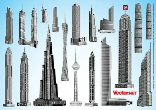 Skyscraper Vector Packs