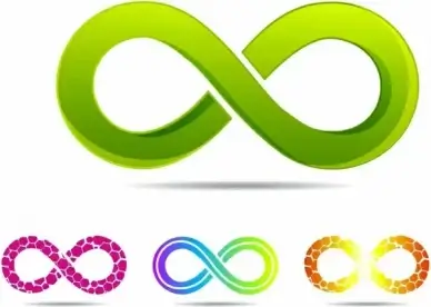 sleek style infinity symbols