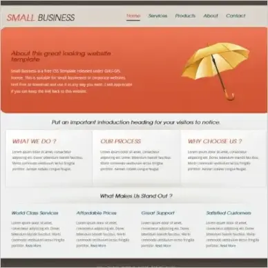 Small Business Template
