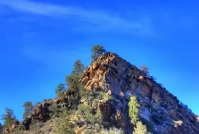 small peak at big bend national park texas