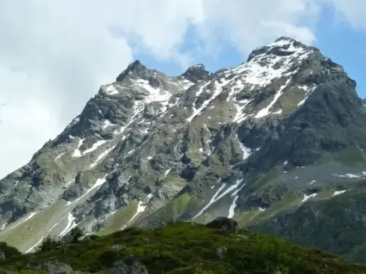 snow mountain silvretta