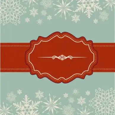 Snowflake Background