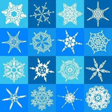 snowflake pattern