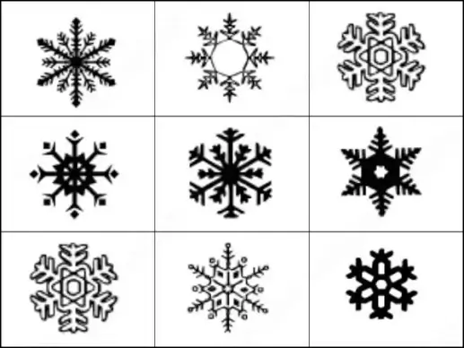 snowflakes brush