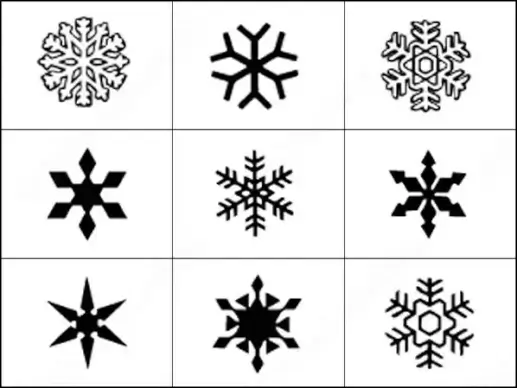 snowflakes brush