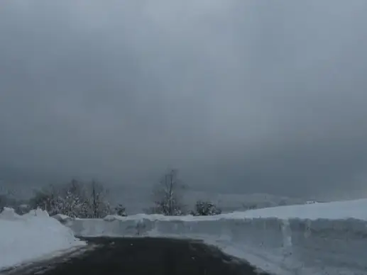 so much snow