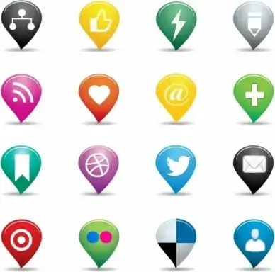 Social media icons