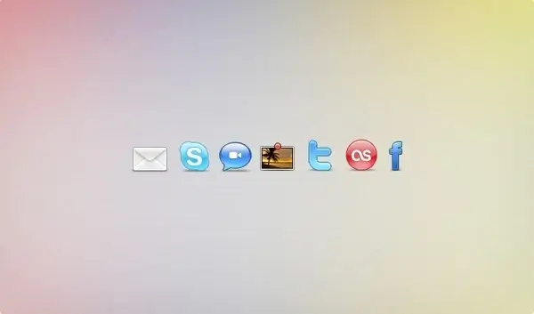 Social Networking Set icons pack