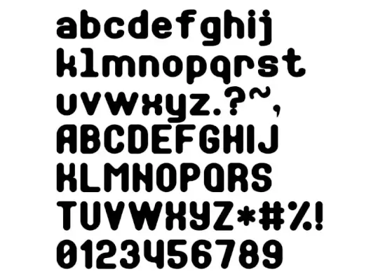 Soft Sans Serif 7