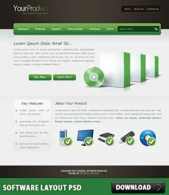 Software Layout PSD