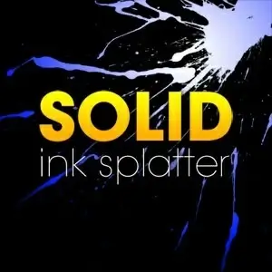 Solid Ink Splatter