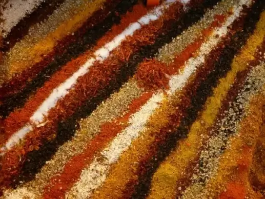spices spice mix colorful
