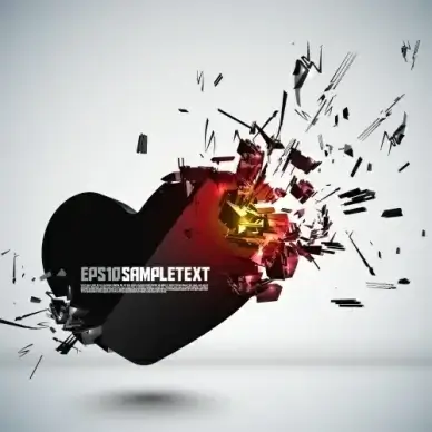 splash explosiondimensional vector