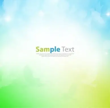 spring background vector illustration