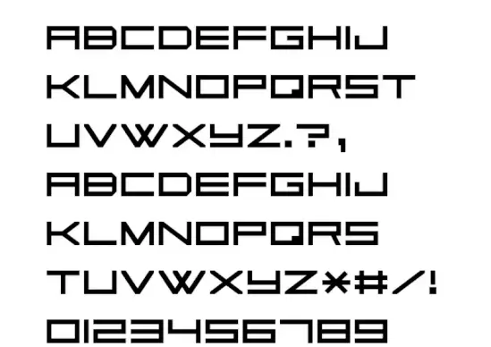 Square Sans Serif 7