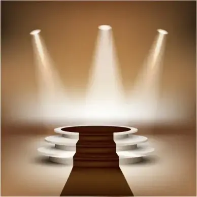 Stage podium