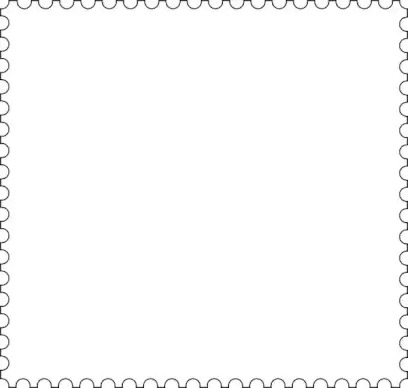 Stamp Frame clip art