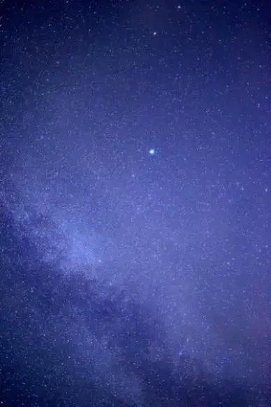 stars milky way night sky