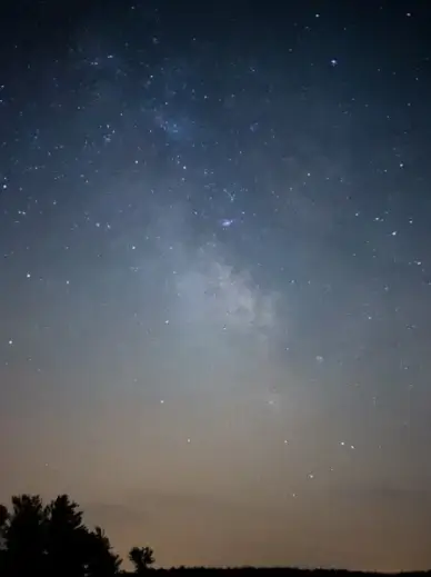 stars night milky way