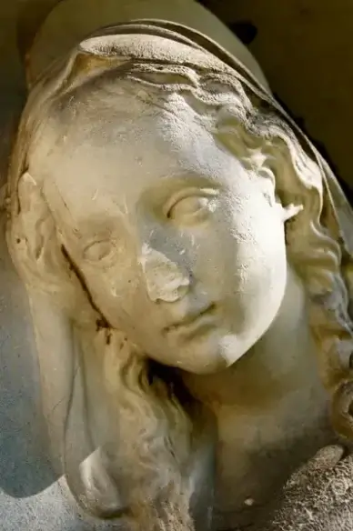 stone face eyes